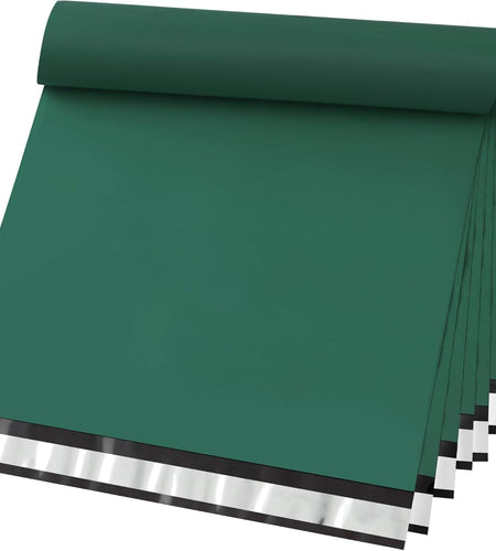 Poly Mailers 14.5X19 Inch 100Pcs Shipping Bags Ultramarine Green Shipping Envelopes Self Seal Mailers Bags Waterproof and Tear-Proof Packaging Bags