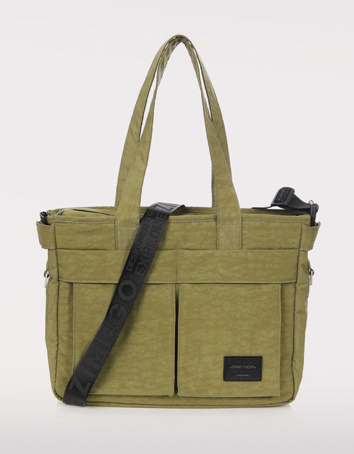 Load image into Gallery viewer, DOUBLE LAPTOP TOTE
