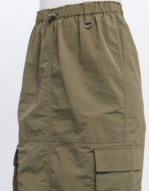 Load image into Gallery viewer, SIDE POCKET CARGO SKIRT
