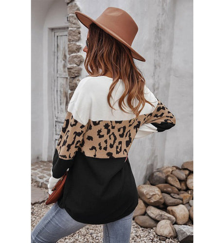Animal Print Sweater