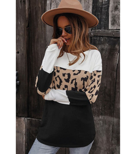 Animal Print Sweater