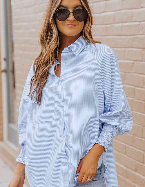 Load image into Gallery viewer, Fernanda Lantern Sleeve Shirt
