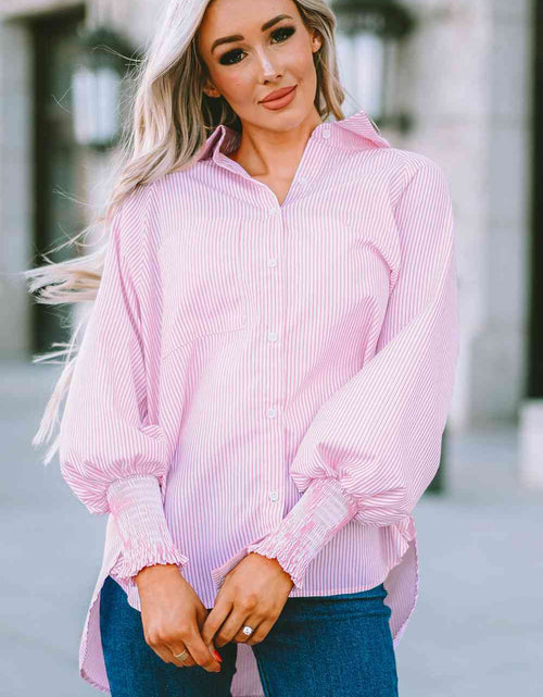 Load image into Gallery viewer, Fernanda Lantern Sleeve Shirt
