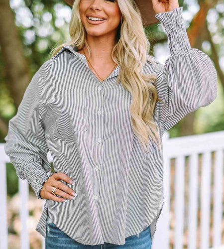 Fernanda Lantern Sleeve Shirt
