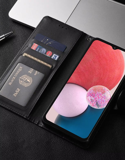 Load image into Gallery viewer, Leather Case for Xiaomi Redmi Note 13 12 12S 11 11S 10 S 9 9S 8 7 Pro Max 8T Redmi 10 10A 10C 9A 9C Coque Flip Wallet Funda
